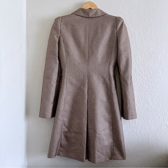 Just Cavalli Houndstooth Print Long Jacket Size 40 - Picture 3 of 6